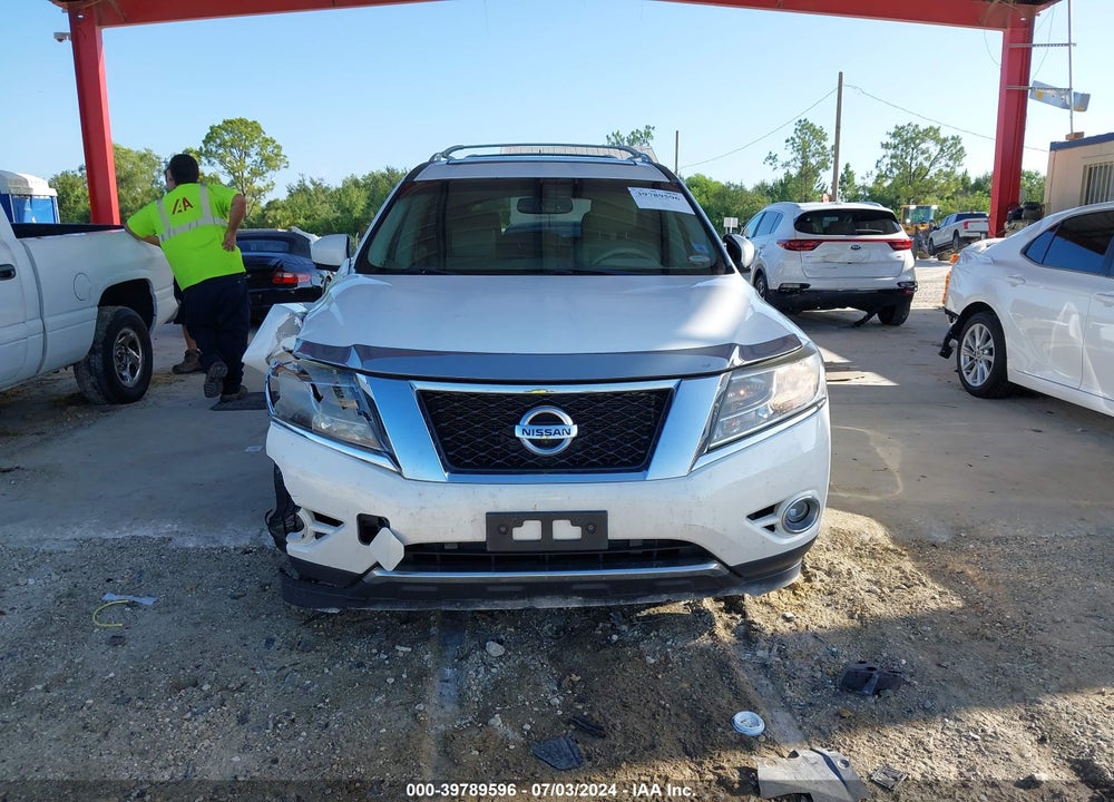 2013 NISSAN PATHFINDER PLATINUM VIN: 5N1AR2MM3DC677384