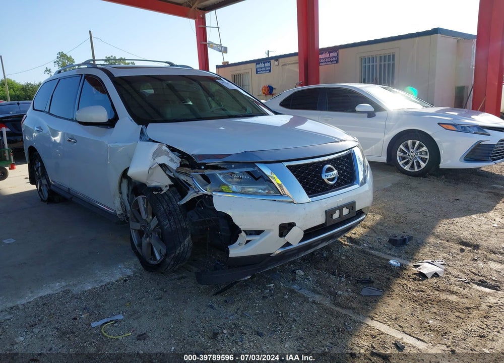 2013 NISSAN PATHFINDER PLATINUM VIN: 5N1AR2MM3DC677384