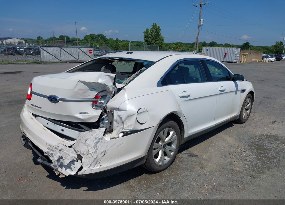 2010 FORD TAURUS SEL VIN: 1FAHP2EW6AG157098
