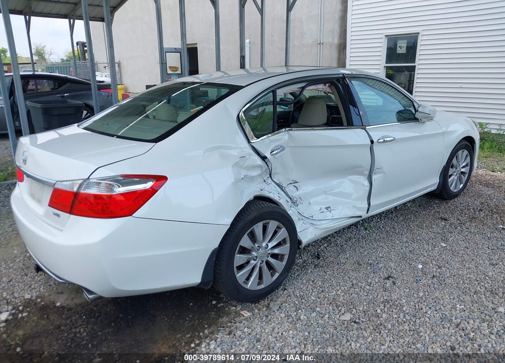2014 HONDA ACCORD EX-L V-6 VIN: 1HGCR3F82EA024191