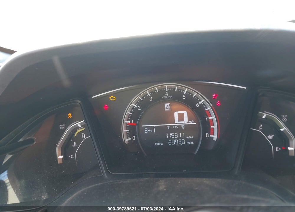 2017 HONDA CIVIC LX VIN: SHHFK7H27HU411264