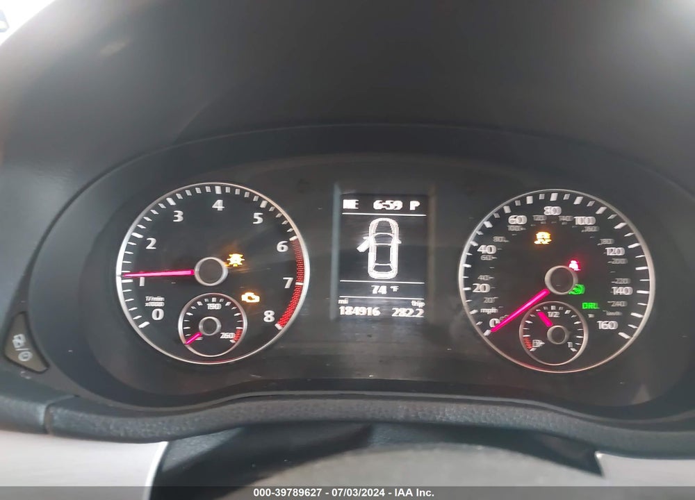 2013 VOLKSWAGEN PASSAT VIN: 1VWBP7A30DC066619