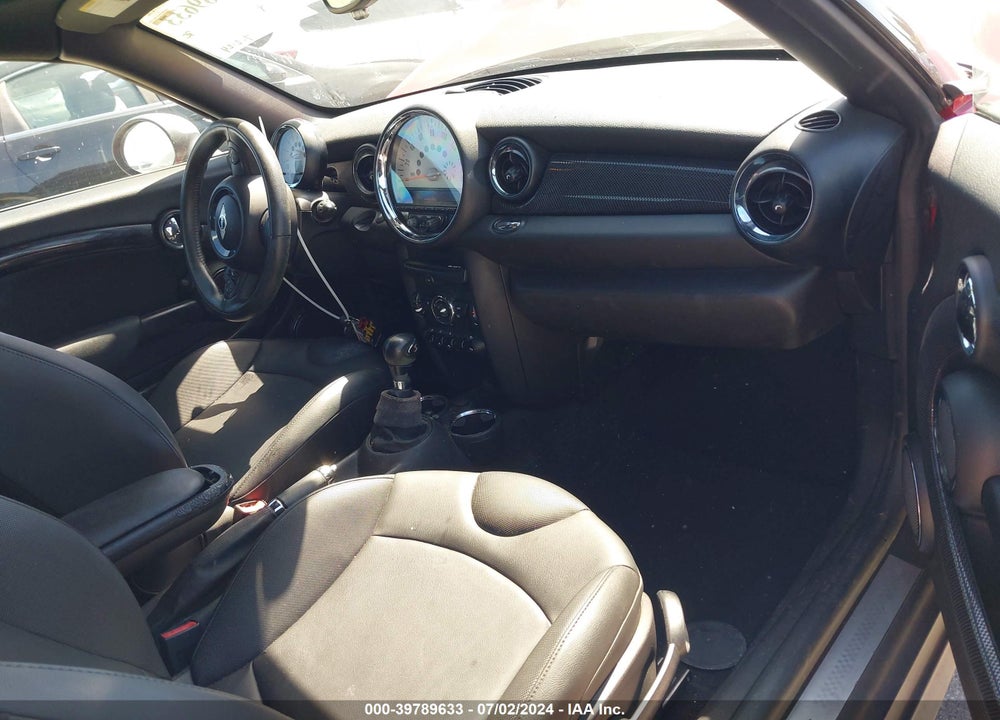 2012 MINI COOPER S VIN: WMWSX3C51CT465559
