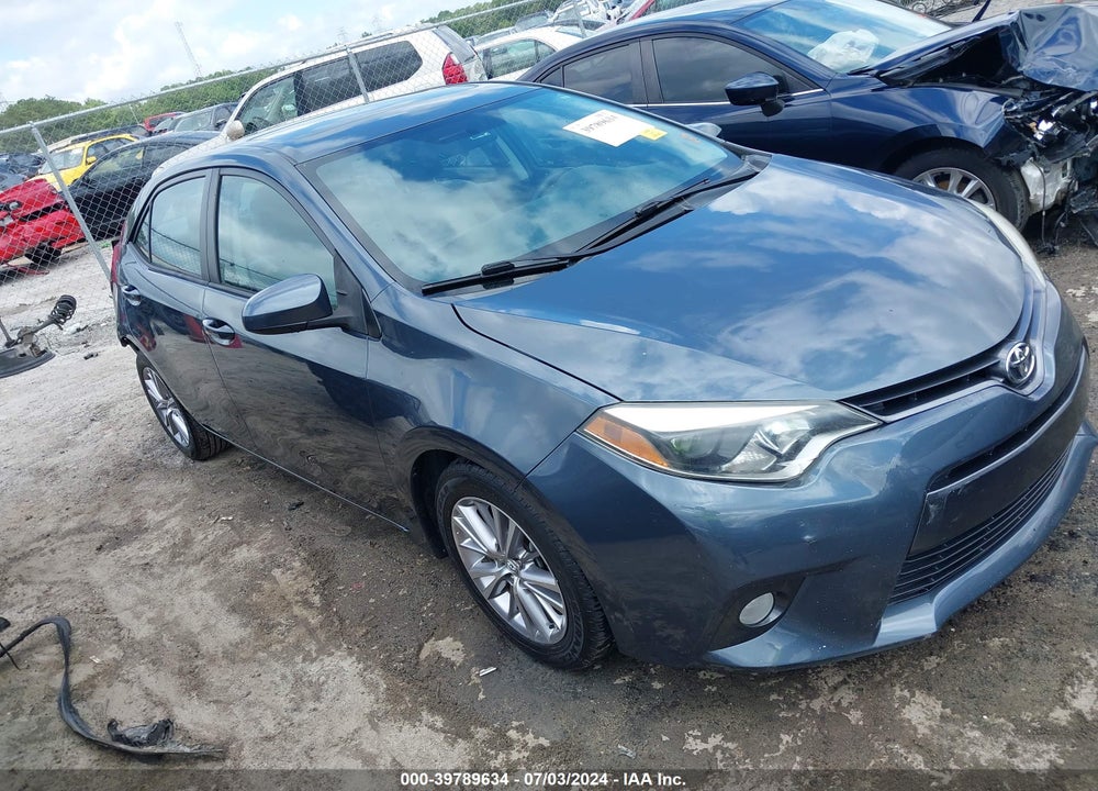 2015 TOYOTA COROLLA LE PLUS VIN: 2T1BURHE3FC241082