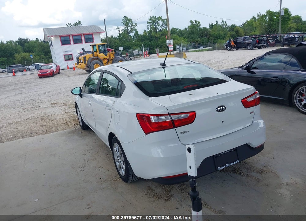 2016 KIA RIO LX VIN: KNADM4A36G6638991