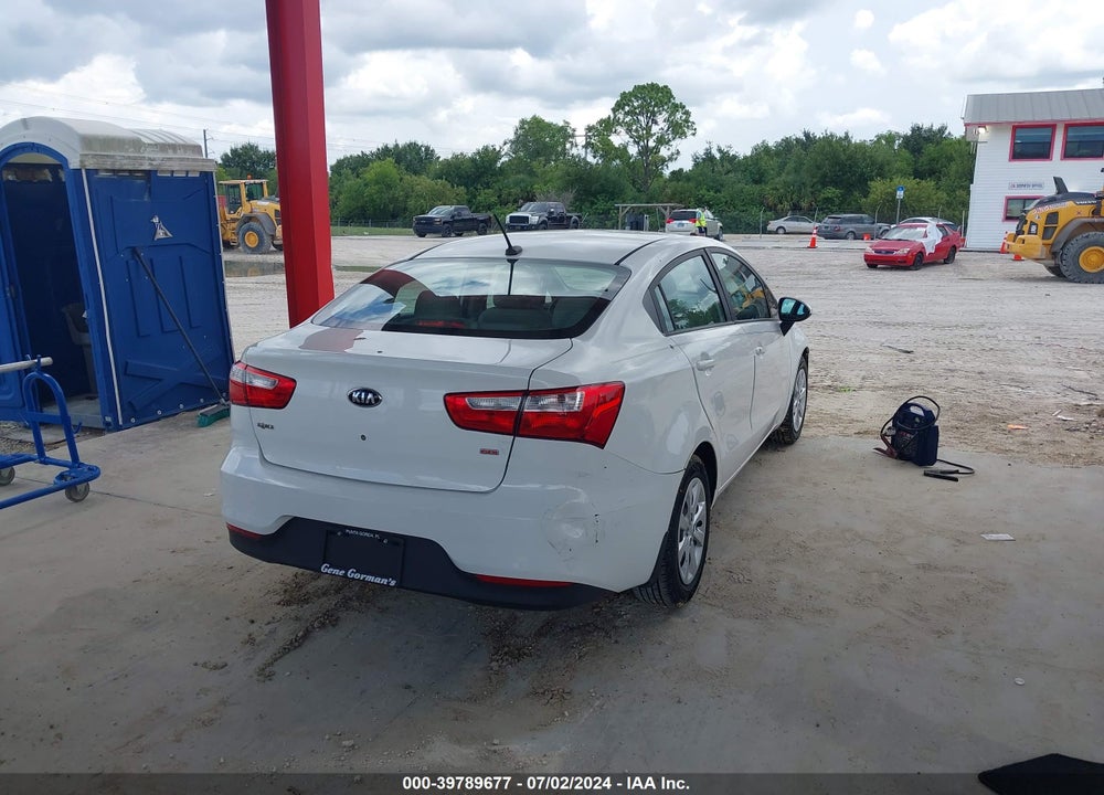 2016 KIA RIO LX VIN: KNADM4A36G6638991