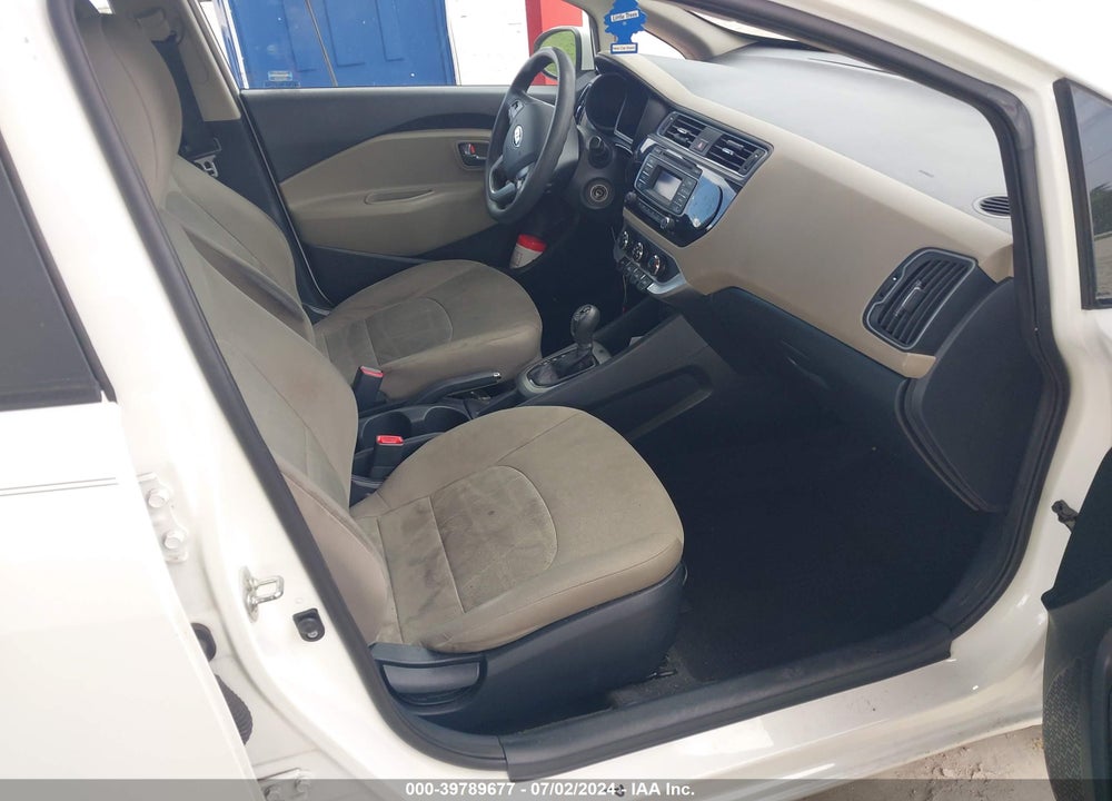 2016 KIA RIO LX VIN: KNADM4A36G6638991