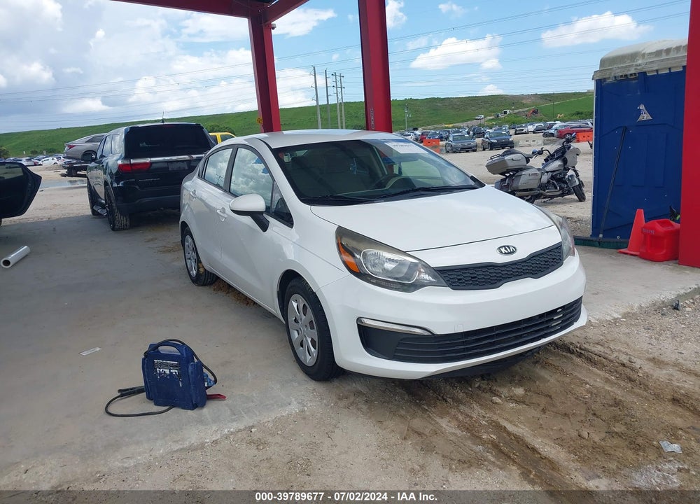 2016 KIA RIO LX VIN: KNADM4A36G6638991