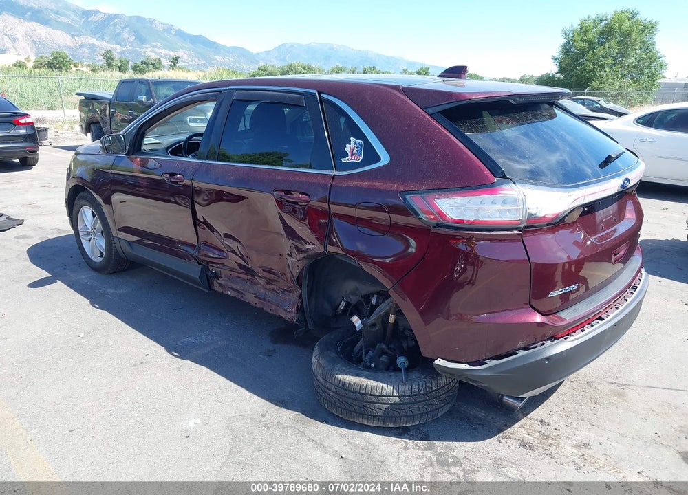 2018 FORD EDGE SEL VIN: 2FMPK4J80JBC24272