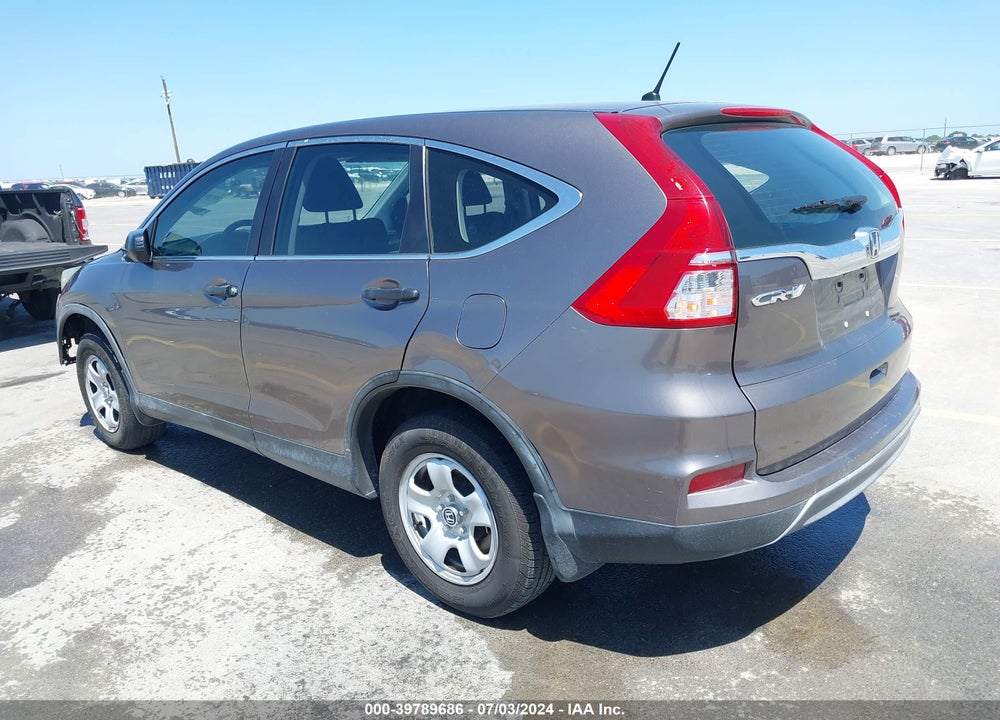 2015 HONDA CR-V LX VIN: 3CZRM3H37FG709647