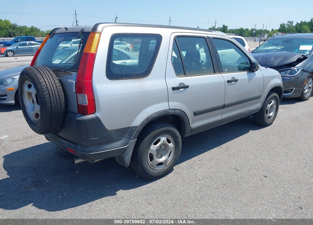 2004 HONDA CR-V LX VIN: JHLRD684X4C015795