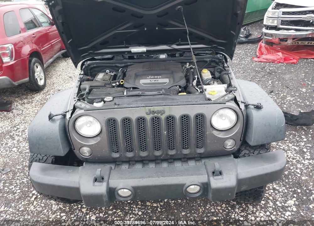 2017 JEEP WRANGLER UNLIMITED SPORT 4X4 VIN: 1C4BJWDG4HL645857