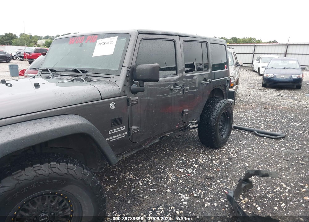 2017 JEEP WRANGLER UNLIMITED SPORT 4X4 VIN: 1C4BJWDG4HL645857