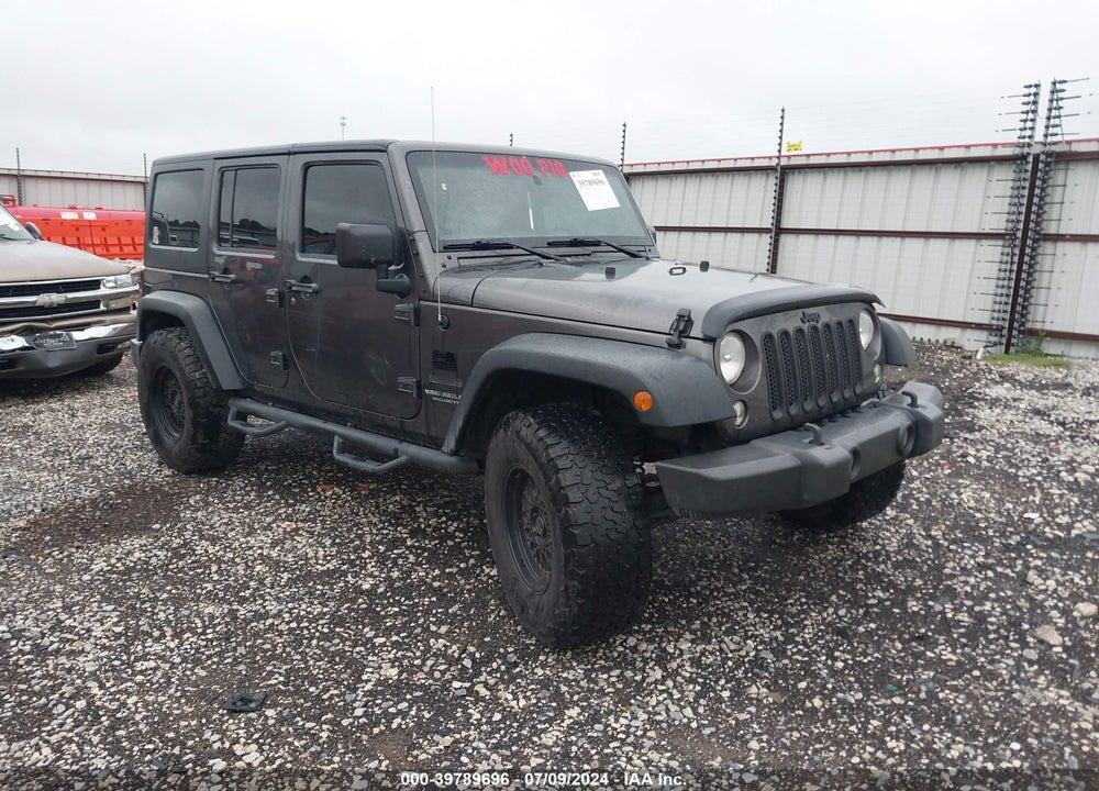 2017 JEEP WRANGLER UNLIMITED SPORT 4X4 VIN: 1C4BJWDG4HL645857