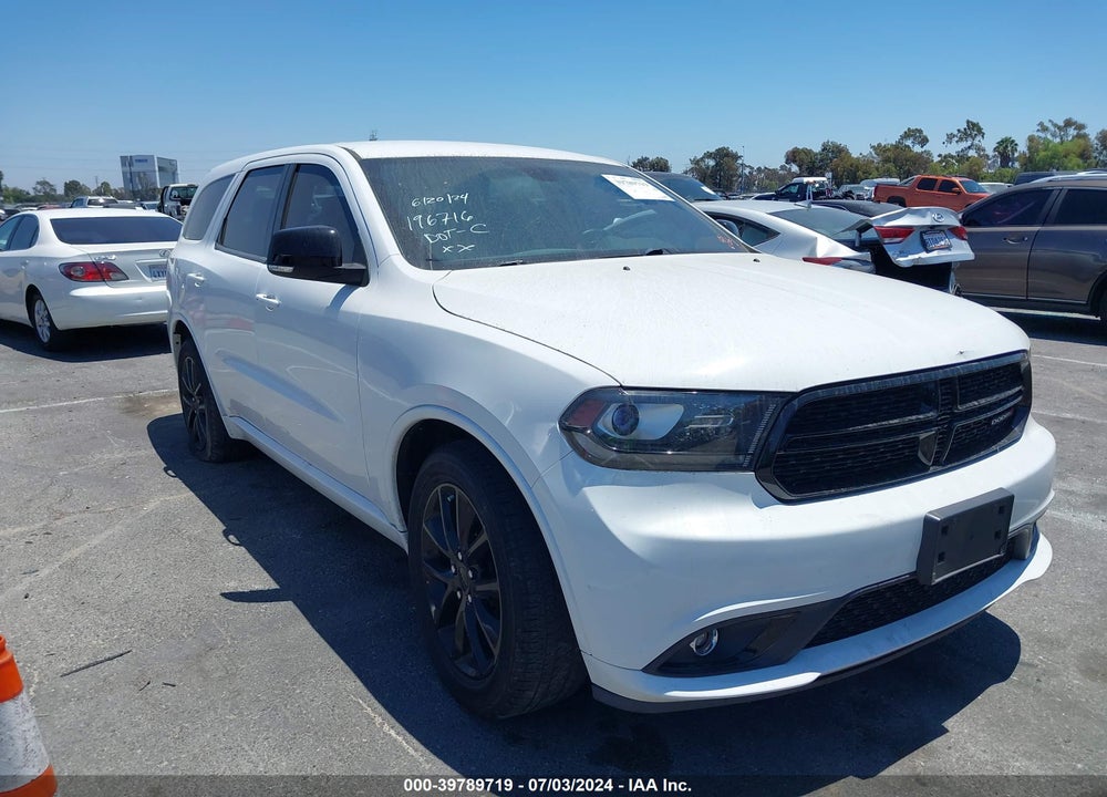 2018 DODGE DURANGO GT RWD VIN: 1C4RDHDG6JC413297
