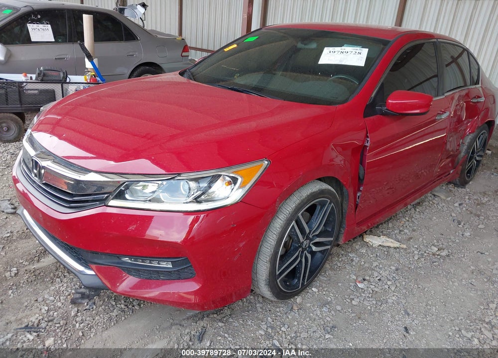 2016 HONDA ACCORD SPORT VIN: 1HGCR2F5XGA046071