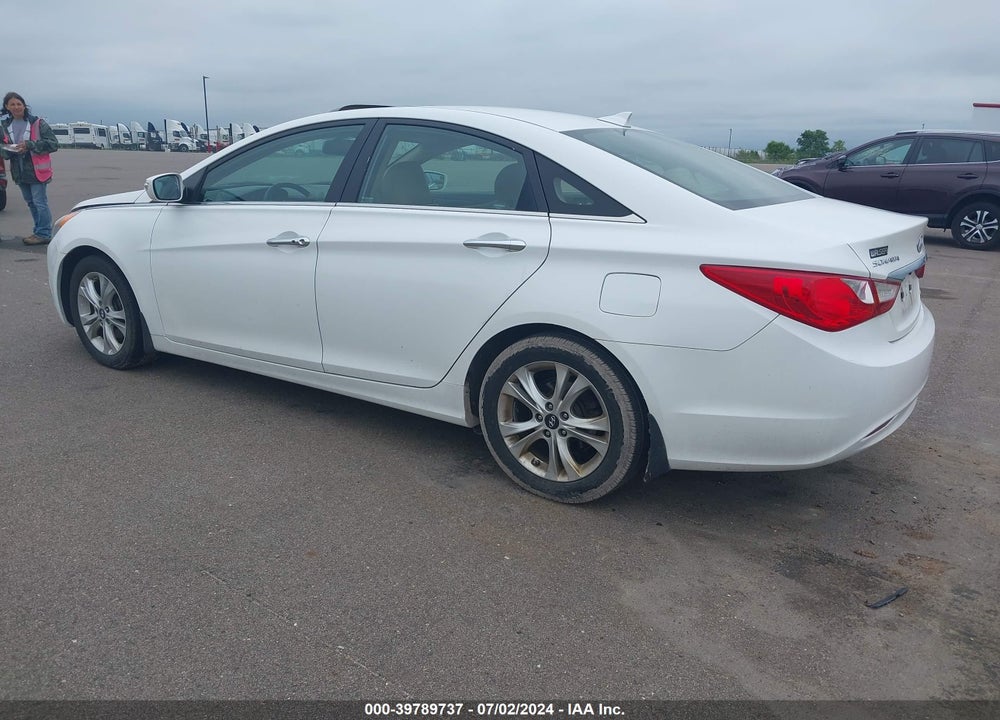 2013 HYUNDAI SONATA LIMITED VIN: 5NPEC4AC3DH684855
