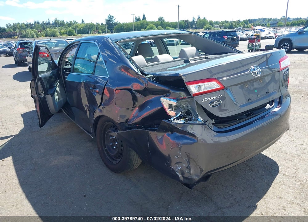 2012 TOYOTA CAMRY LE VIN: 4T4BF1FK6CR193159