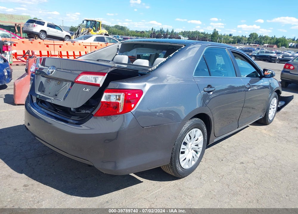 2012 TOYOTA CAMRY LE VIN: 4T4BF1FK6CR193159