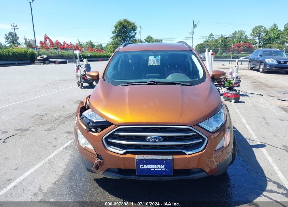 2019 FORD ECOSPORT SE VIN: MAJ6S3GL7KC258710