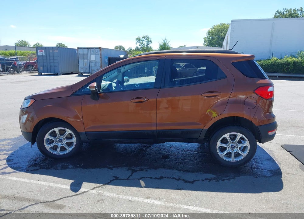2019 FORD ECOSPORT SE VIN: MAJ6S3GL7KC258710