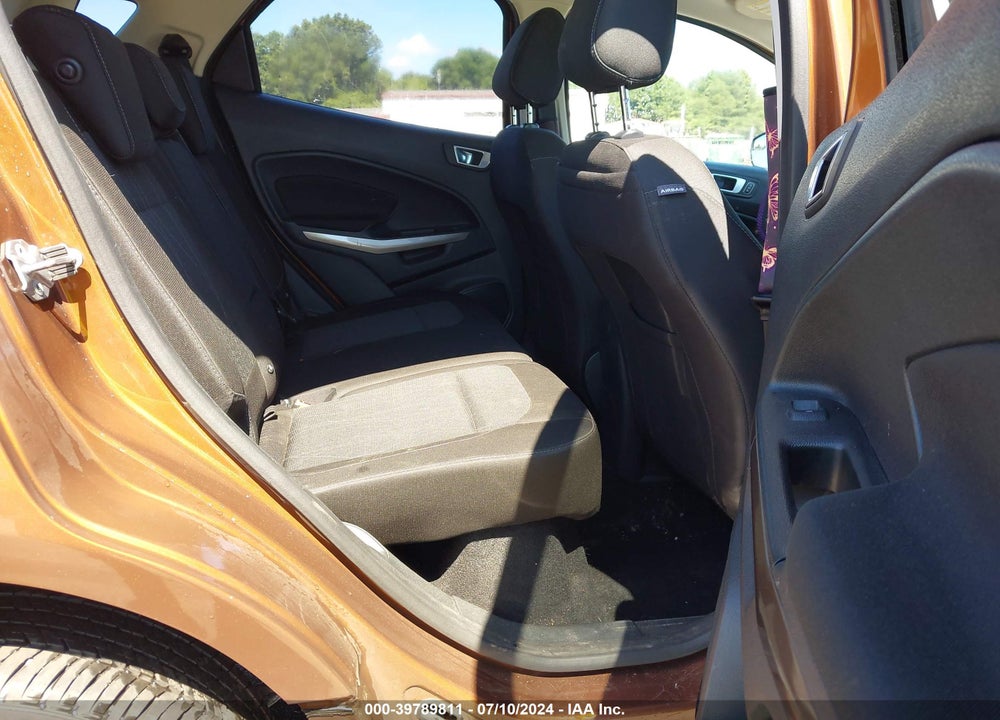2019 FORD ECOSPORT SE VIN: MAJ6S3GL7KC258710