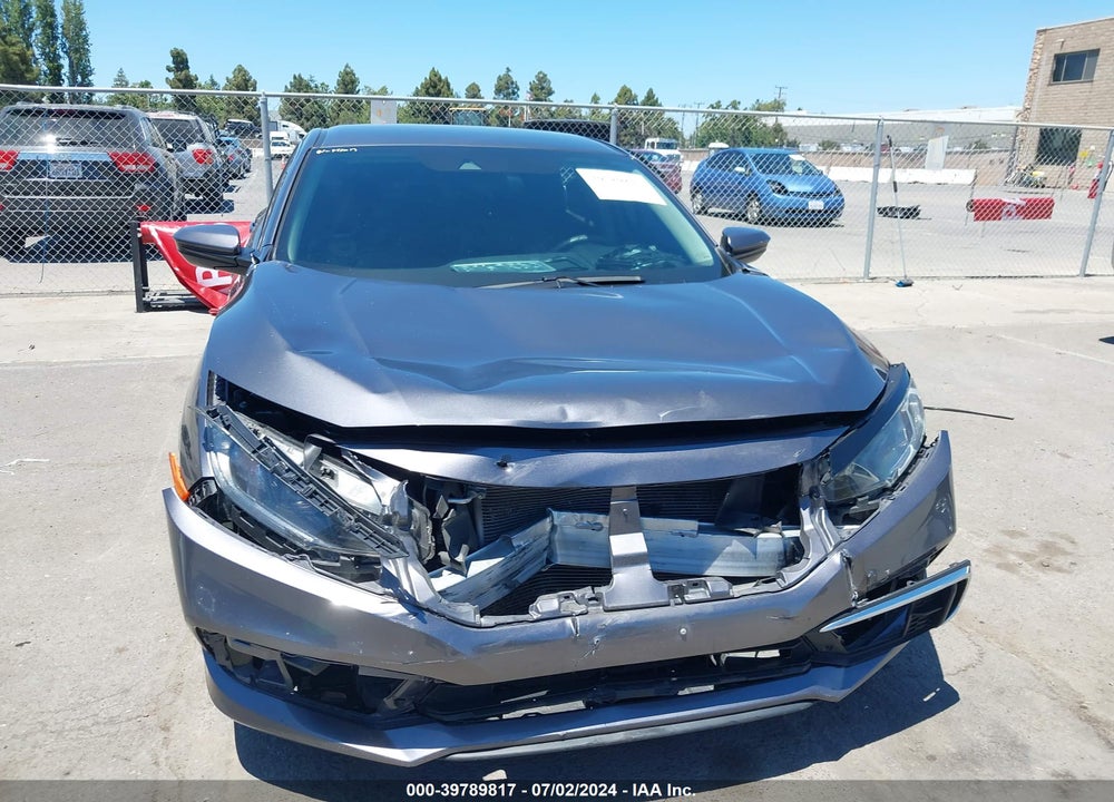 2021 HONDA CIVIC LX VIN: 2HGFC2F64MH555450