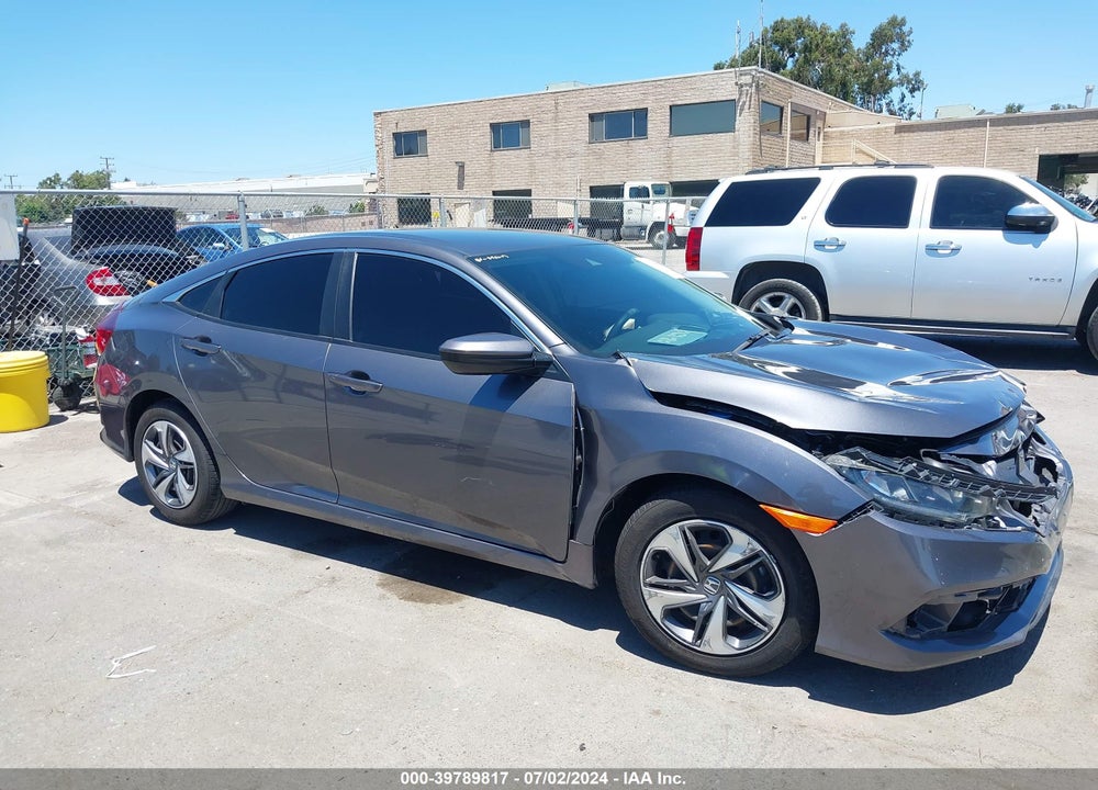 2021 HONDA CIVIC LX VIN: 2HGFC2F64MH555450