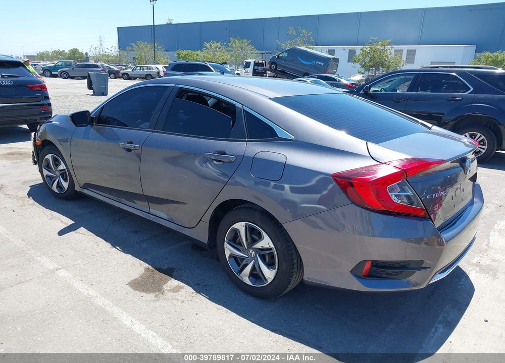 2021 HONDA CIVIC LX VIN: 2HGFC2F64MH555450