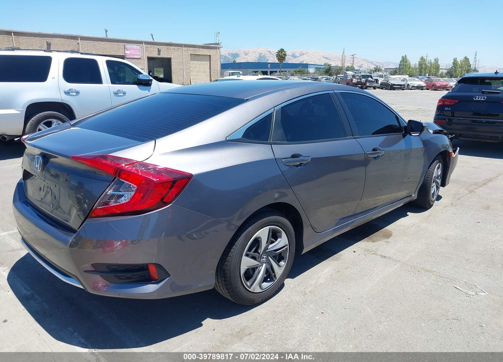 2021 HONDA CIVIC LX VIN: 2HGFC2F64MH555450