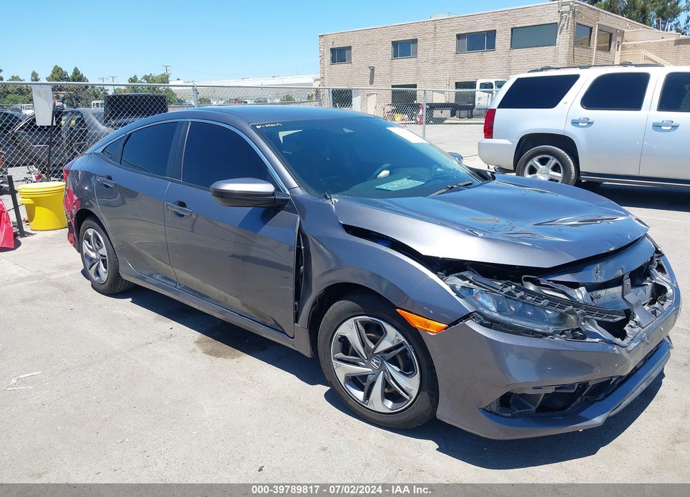 2021 HONDA CIVIC LX VIN: 2HGFC2F64MH555450