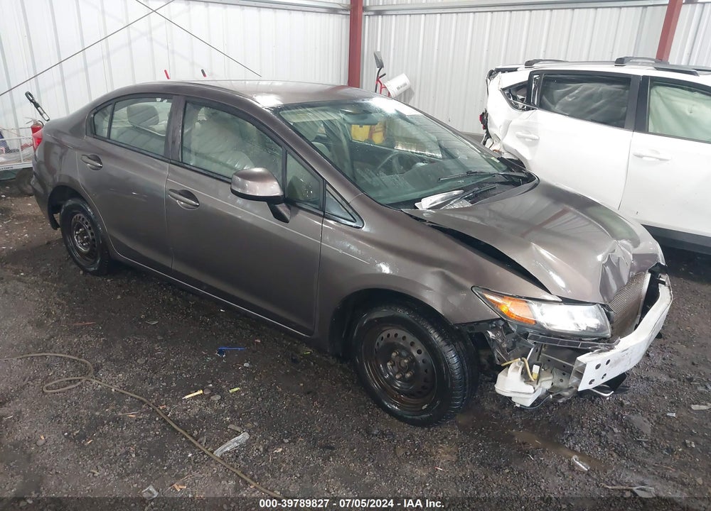 2012 HONDA CIVIC LX VIN: 19XFB2F53CE081364