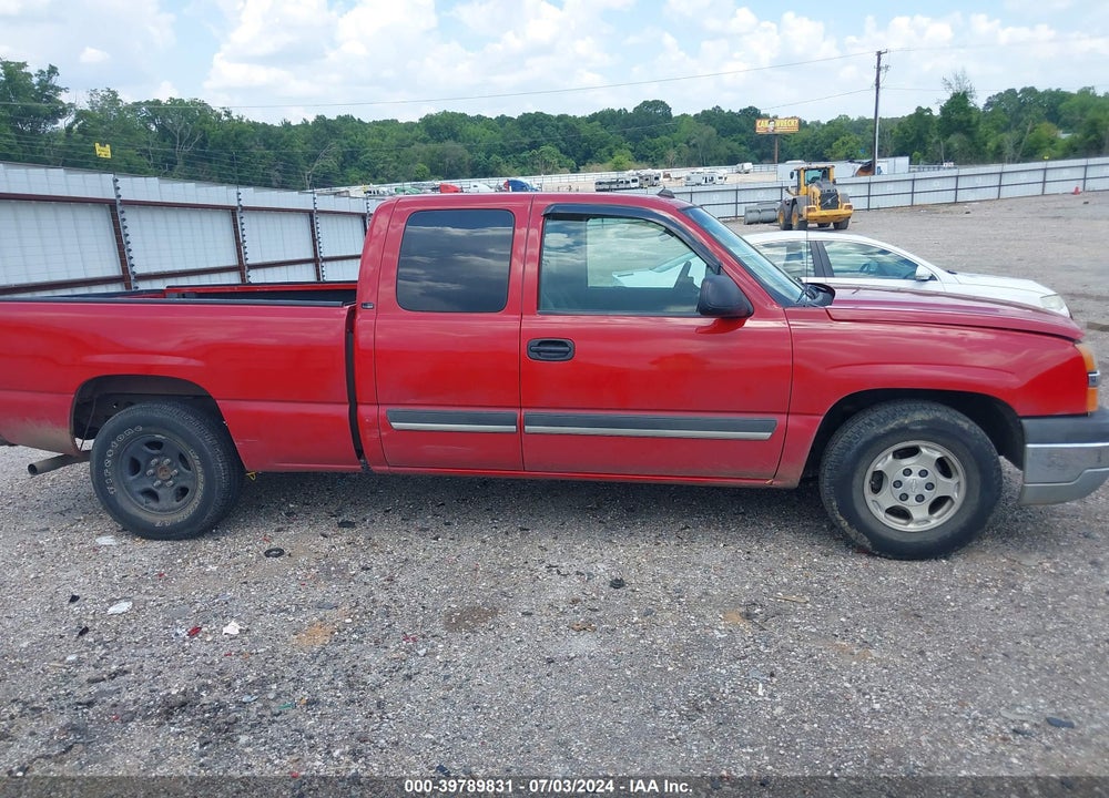 2004 CHEVROLET SILVERADO 1500 LS VIN: 2GCEC19TX41342761