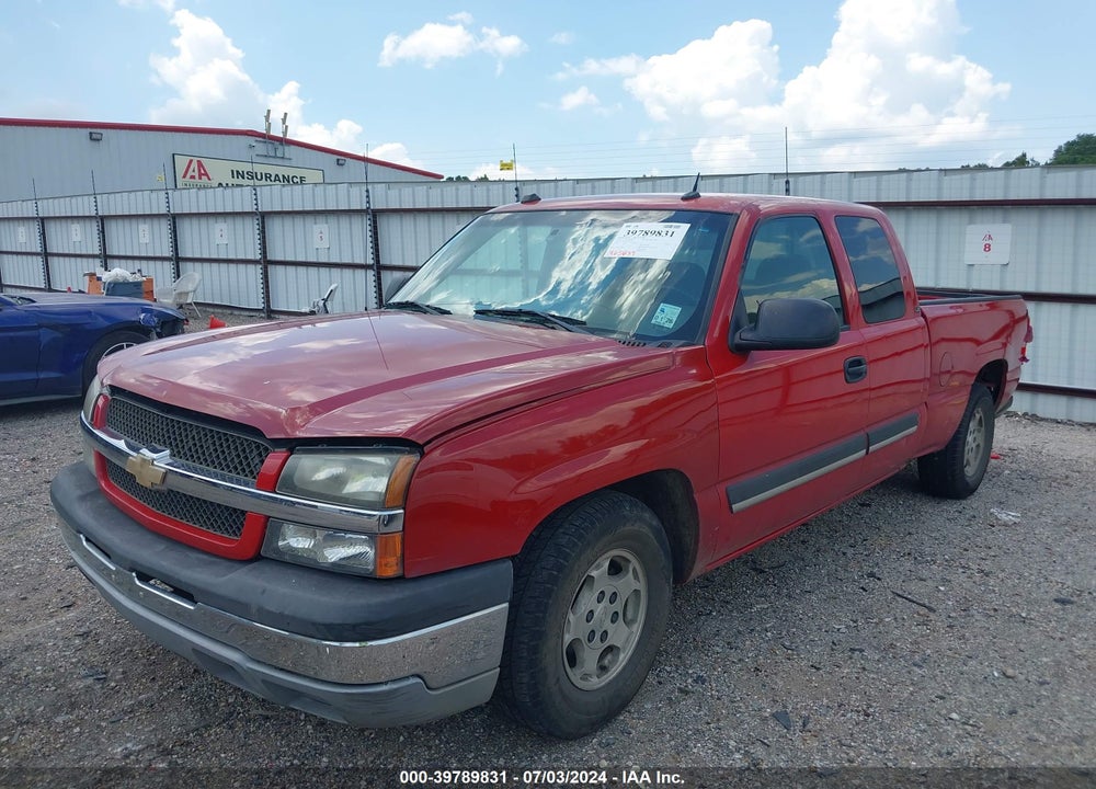 2004 CHEVROLET SILVERADO 1500 LS VIN: 2GCEC19TX41342761