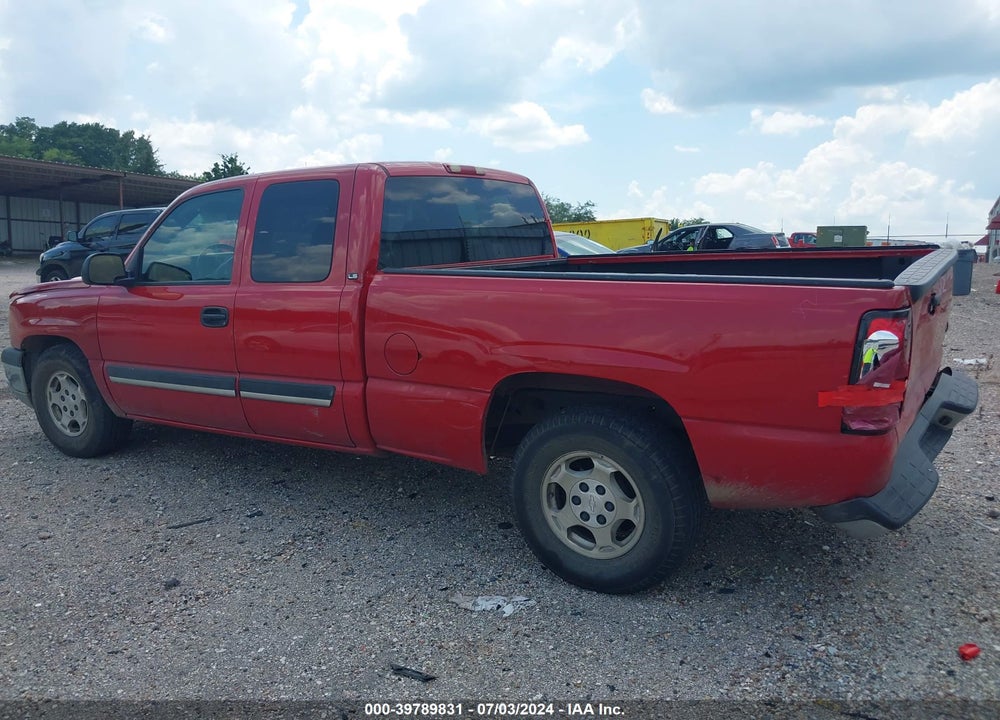 2004 CHEVROLET SILVERADO 1500 LS VIN: 2GCEC19TX41342761