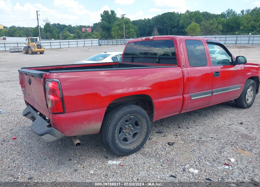 2004 CHEVROLET SILVERADO 1500 LS VIN: 2GCEC19TX41342761