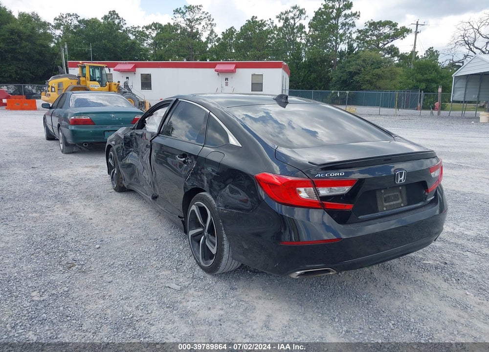 2019 HONDA ACCORD SPORT VIN: 1HGCV1F36KA063978