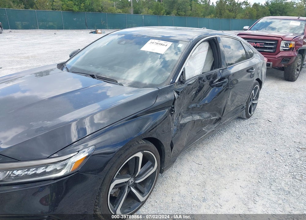 2019 HONDA ACCORD SPORT VIN: 1HGCV1F36KA063978