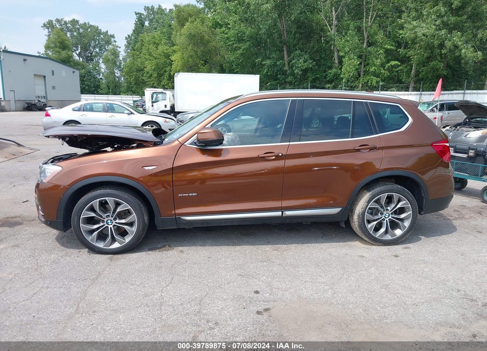 2017 BMW X3 XDRIVE35I VIN: 5UXWX7C59H0U41187