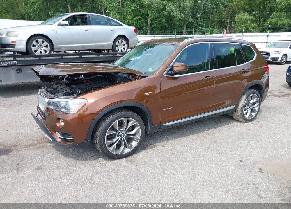 2017 BMW X3 XDRIVE35I VIN: 5UXWX7C59H0U41187
