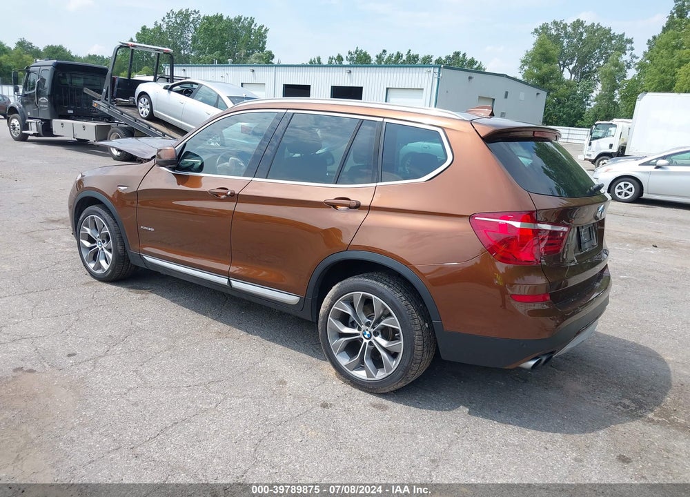 2017 BMW X3 XDRIVE35I VIN: 5UXWX7C59H0U41187