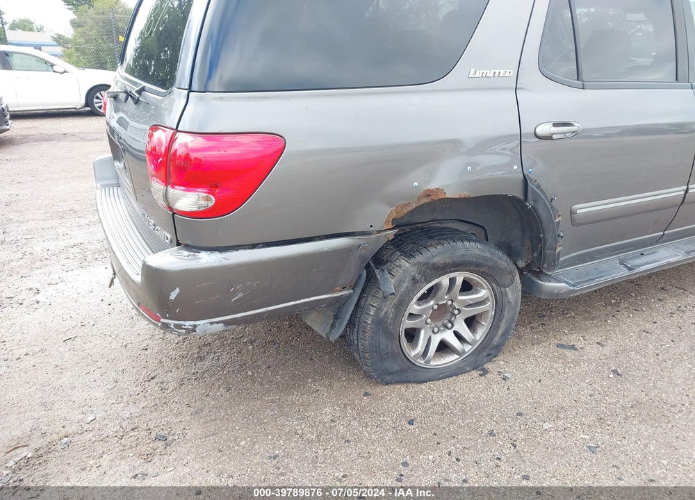 2007 TOYOTA SEQUOIA LIMITED V8 VIN: 5TDBT48A57S290666