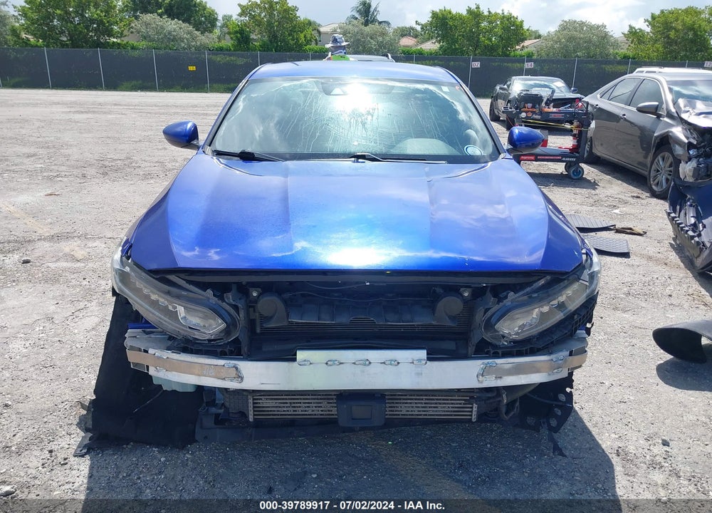 2018 HONDA ACCORD SPORT VIN: 1HGCV1F37JA220111