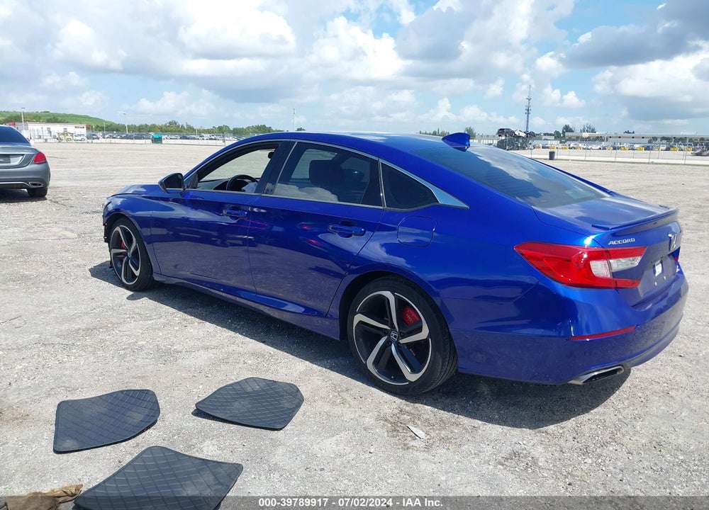 2018 HONDA ACCORD SPORT VIN: 1HGCV1F37JA220111