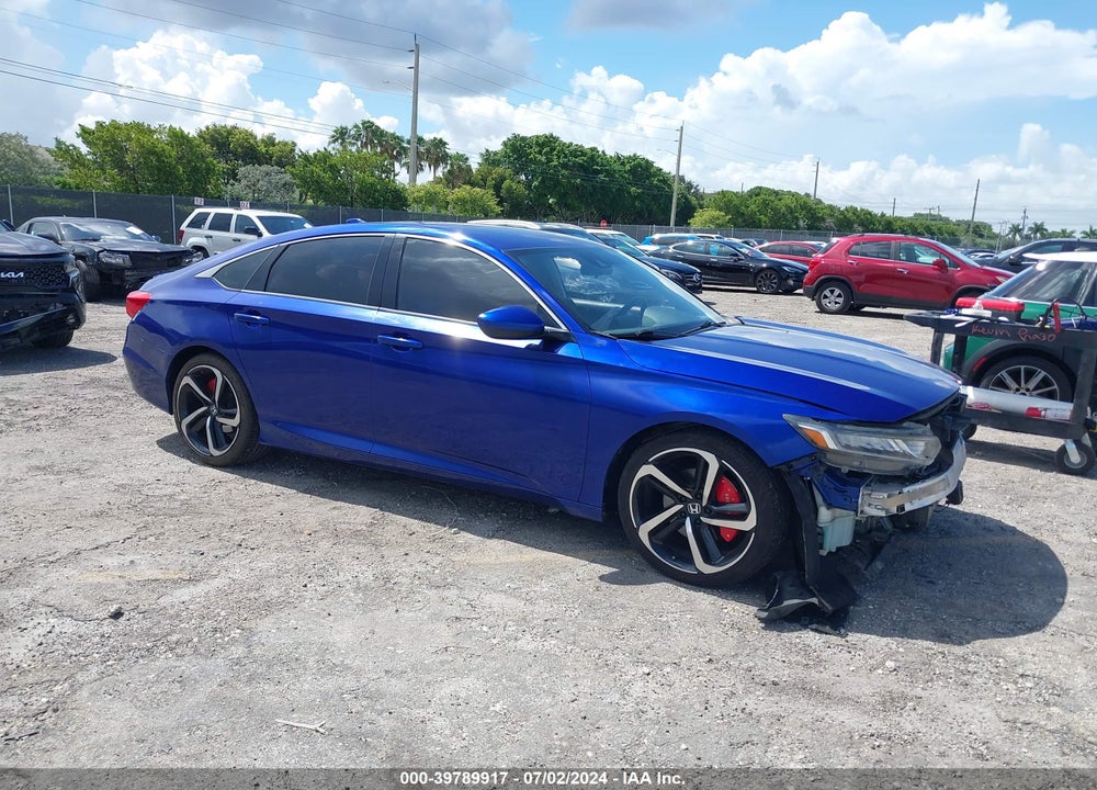 2018 HONDA ACCORD SPORT VIN: 1HGCV1F37JA220111
