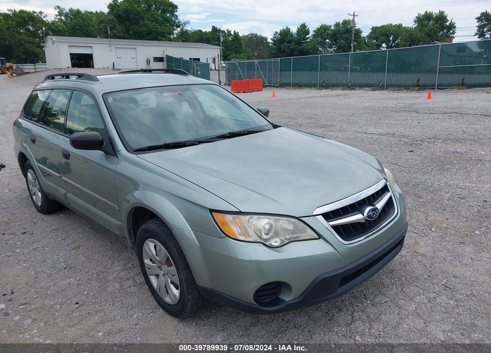 2009 SUBARU OUTBACK 2.5I VIN: 4S4BP60C896322599