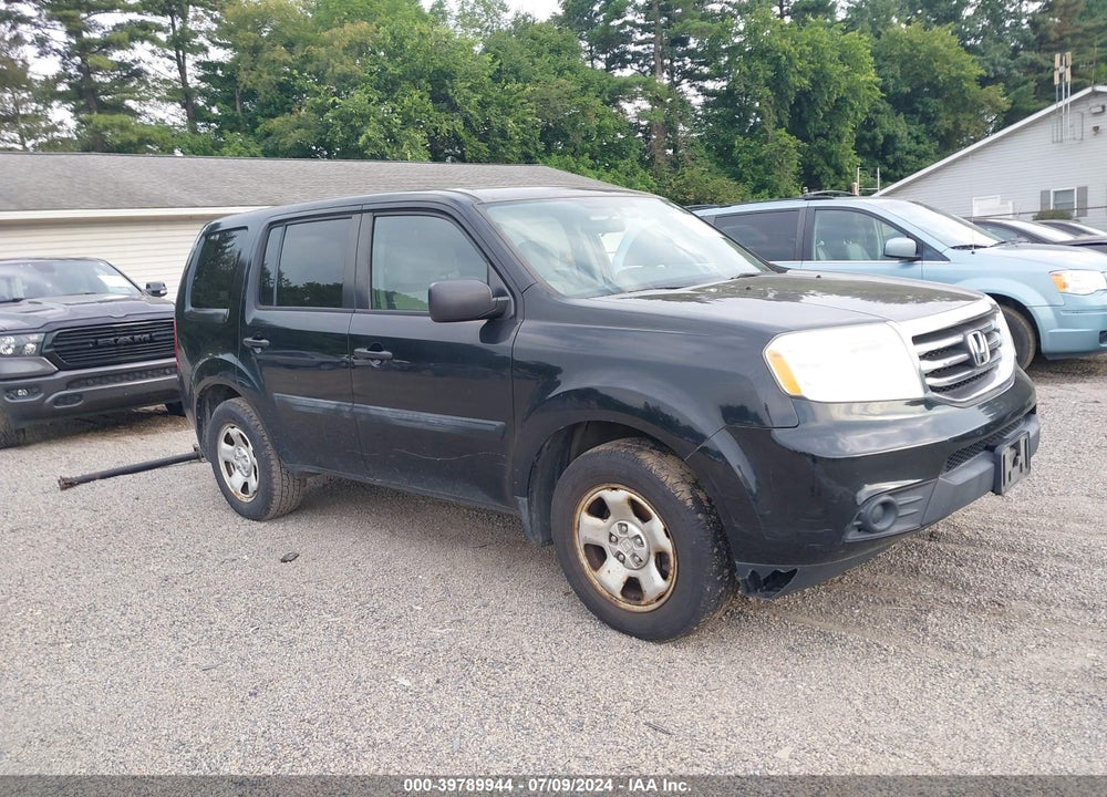 2013 HONDA PILOT LX VIN: 5FNYF4H2XDB028149