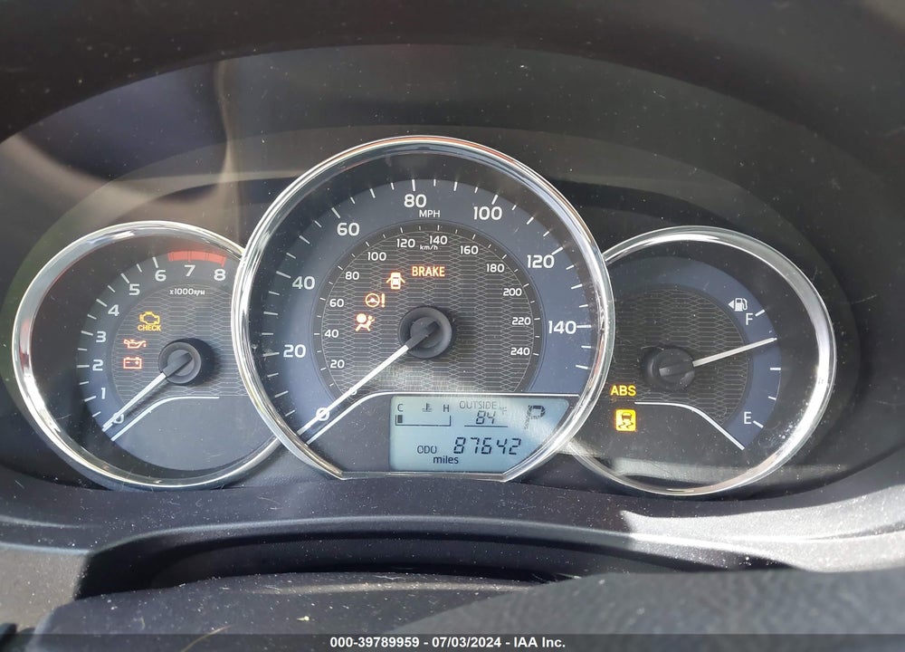 2016 TOYOTA COROLLA LE VIN: 2T1BURHE7GC718551