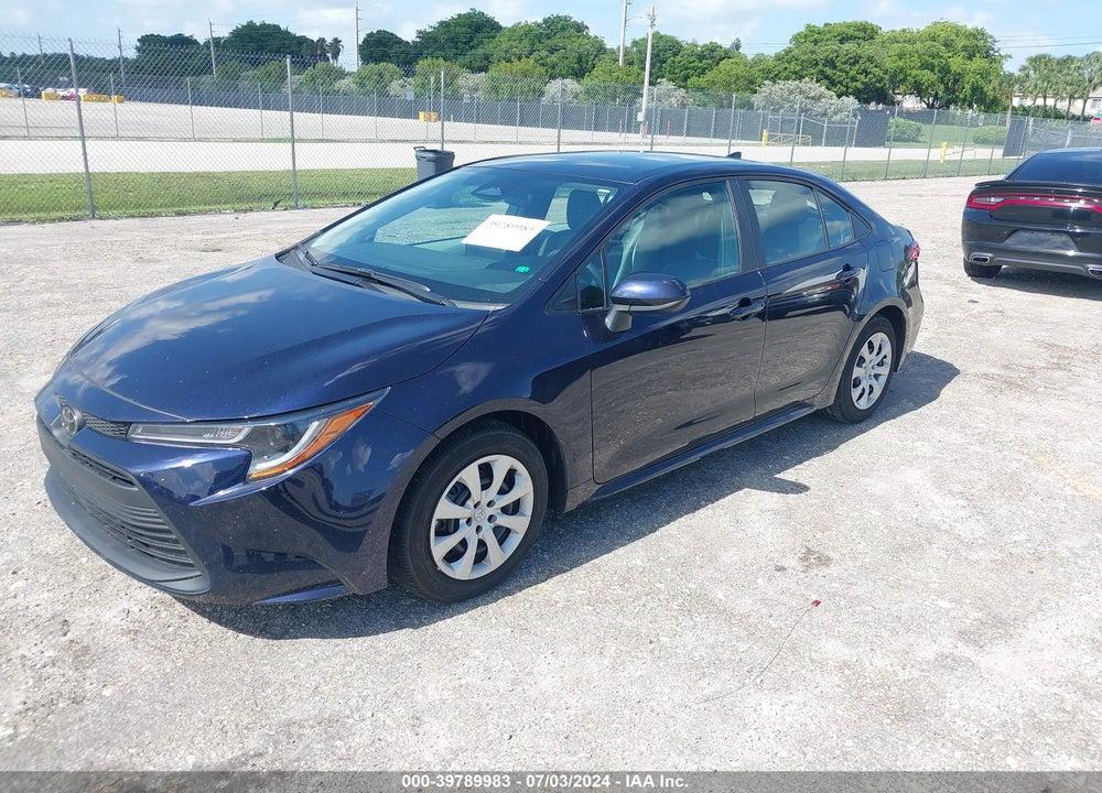 2024 TOYOTA COROLLA LE VIN: 5YFB4MDE0RP092630