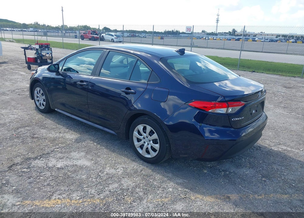 2024 TOYOTA COROLLA LE VIN: 5YFB4MDE0RP092630